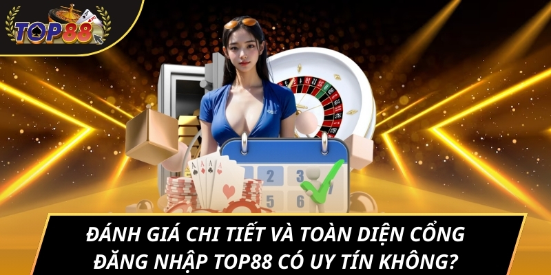 Đánh giá chi tiết và toàn diện cổng đăng nhập TOP88 có uy tín không?