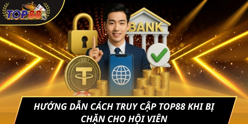 Hướng dẫn cách truy cập TOP88 khi bị chặn cho hội viên